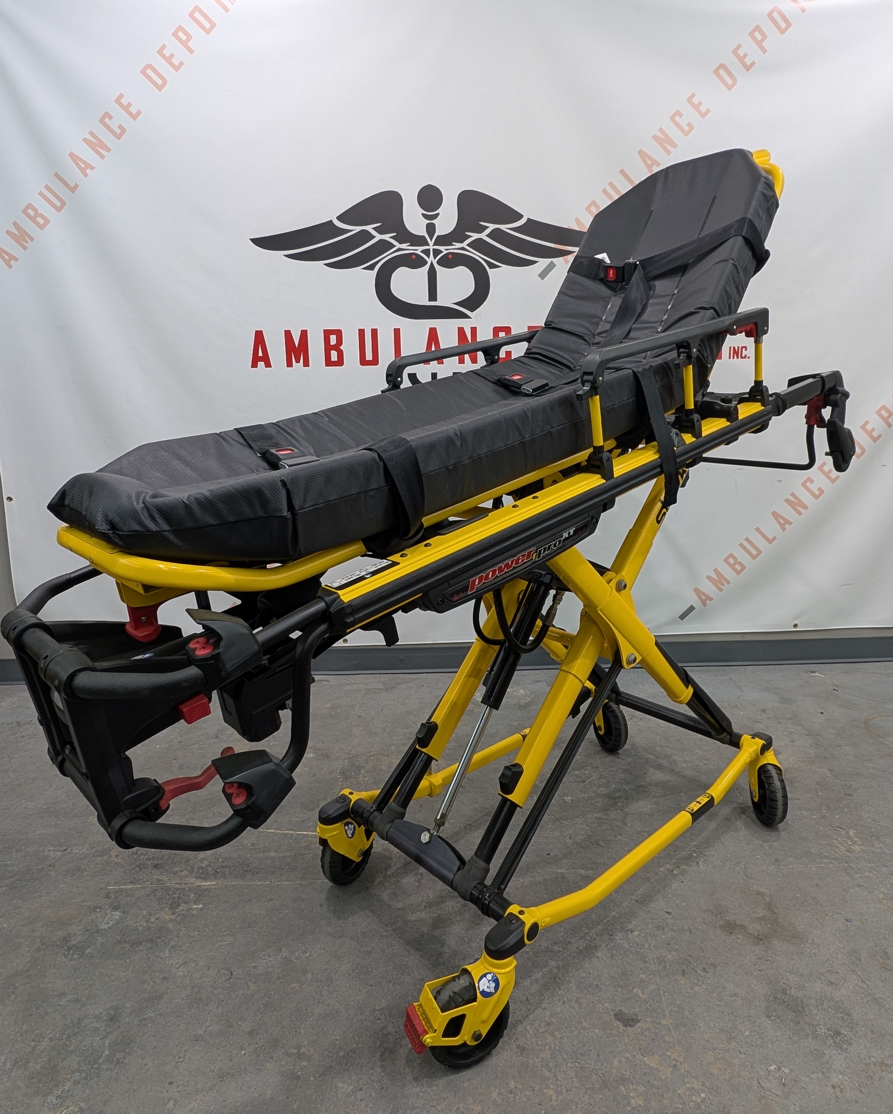 stryker power pro xt 6500 ems stretcher emergency transport